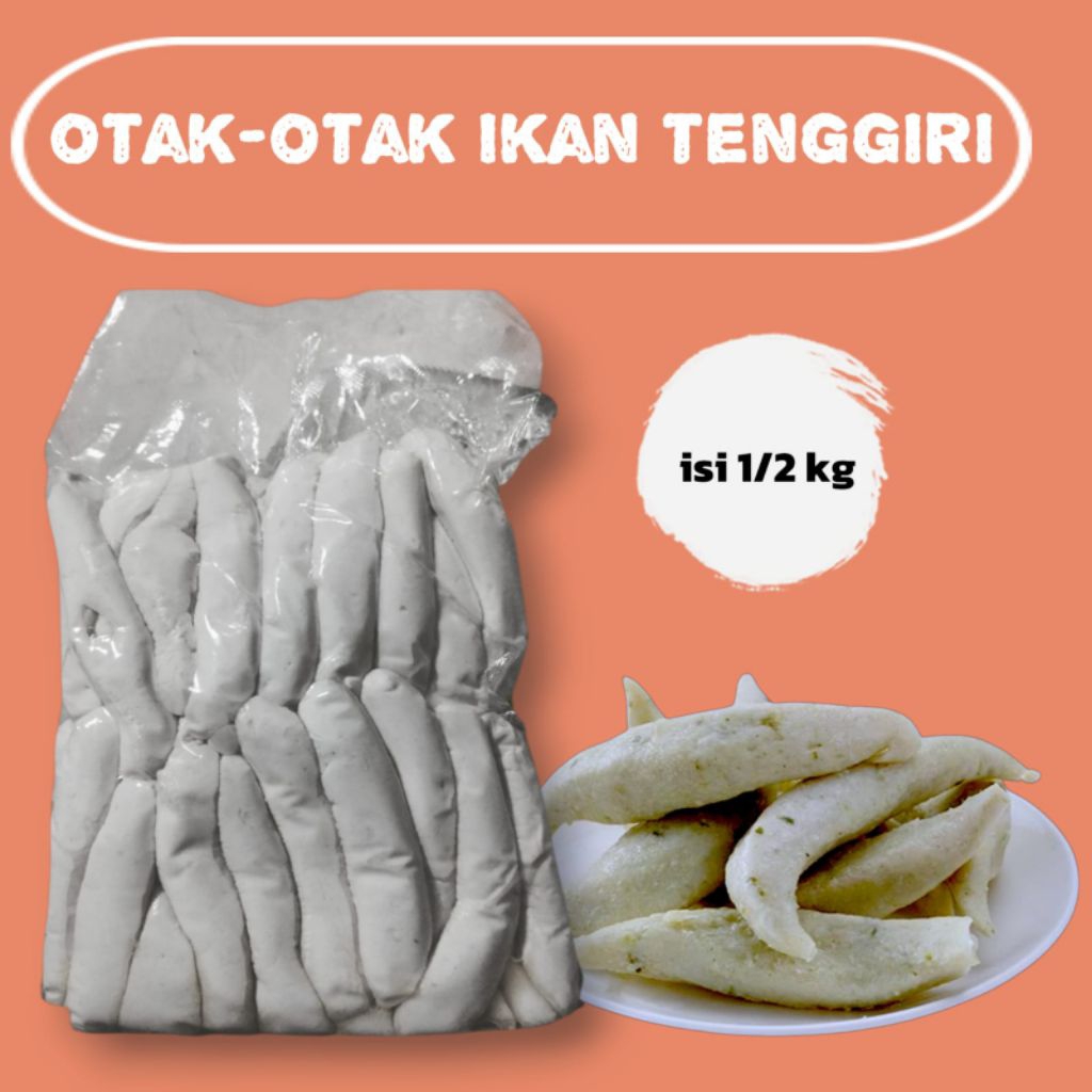 

otak-otak ikan tenggiri fresh sudah HALAL MUI isi 1/2 kg