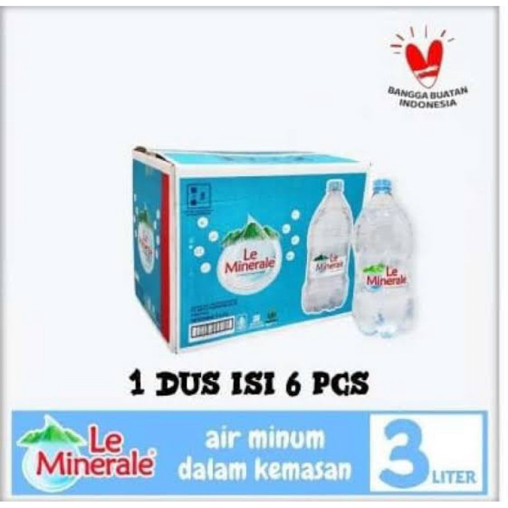 

Le mineral 3 lt