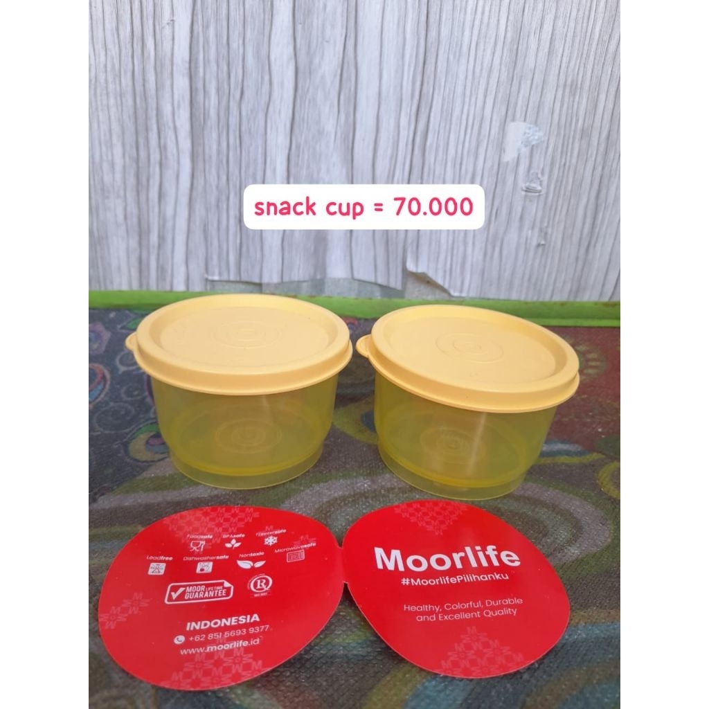 Moorlife snack cup (2 pcs)
