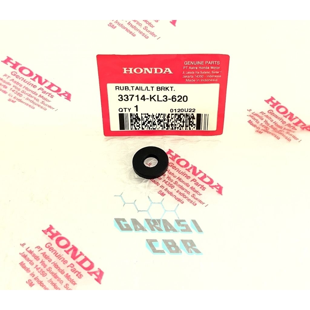 33714KL3620 - Rubber Taillight Bracket - Karet Ring Klakson CBR 150R CBR 250RR