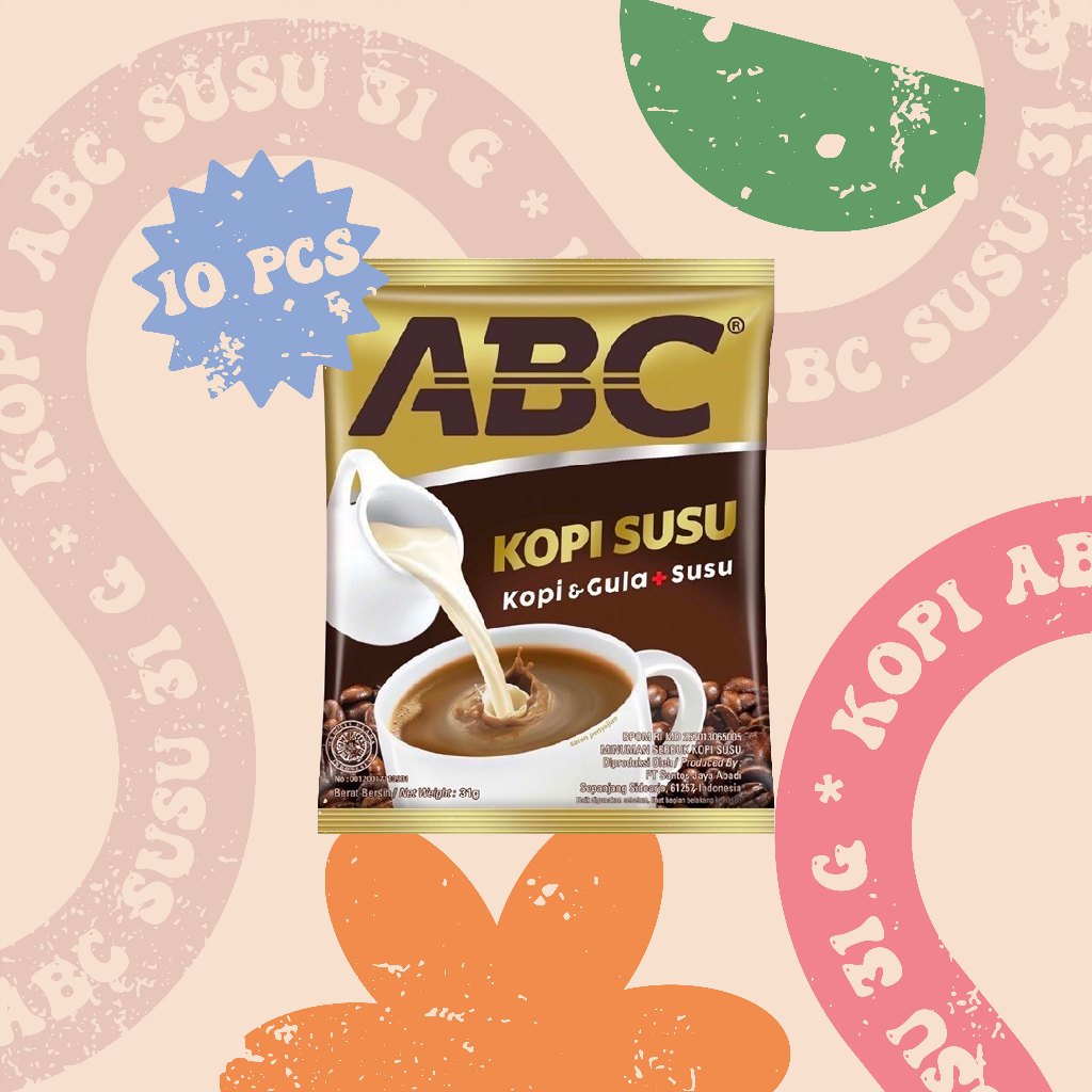 

Kopi ABC Susu Regular 1 Renceng 10 Sachet