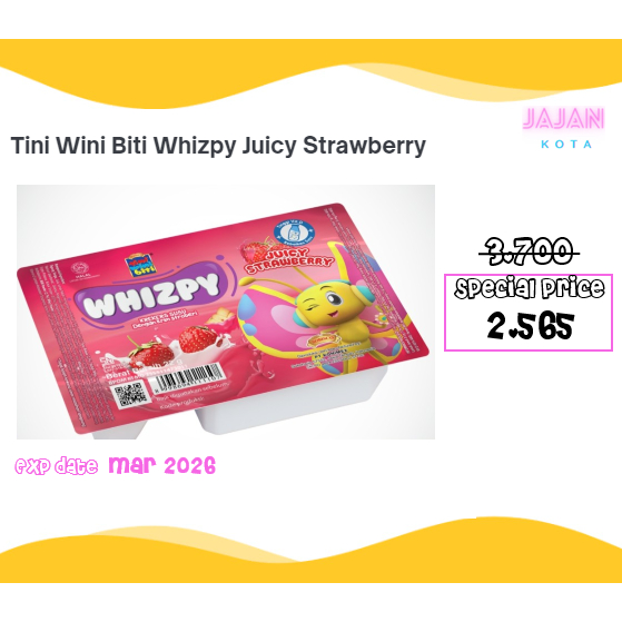 Tini Wini Biti Whizpy Strawberry
