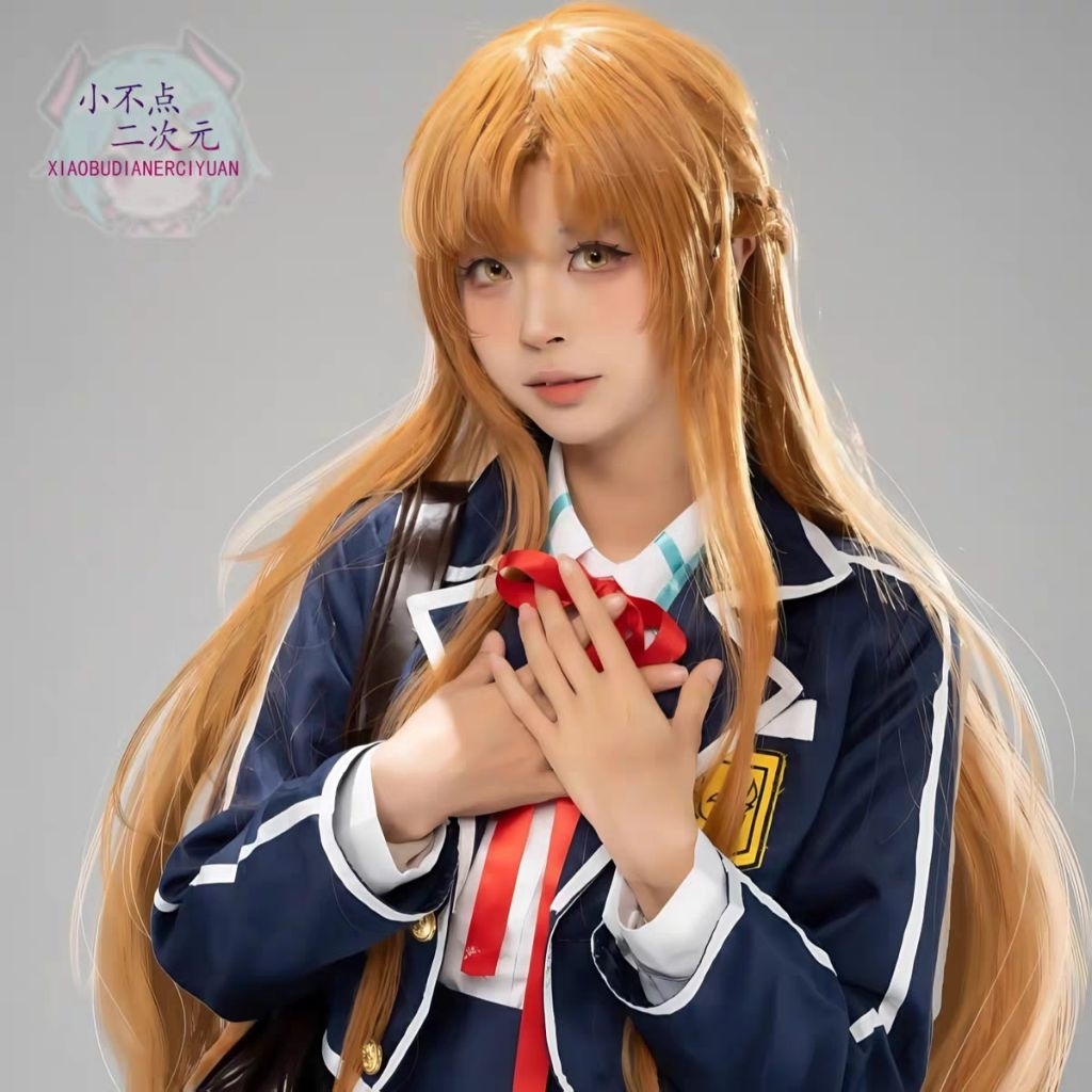 TOKOKOSTUM asuna seifuku seragam sekolah version cosplay