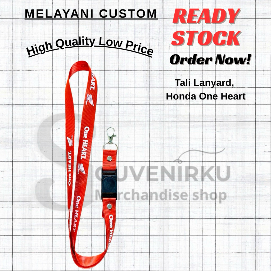 

Tali Lanyard Logo Honda One Heart