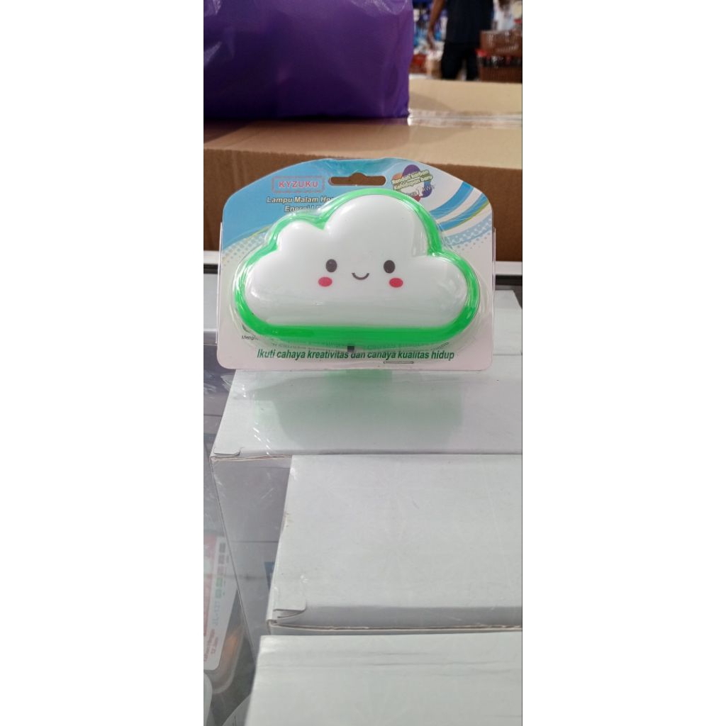 lampu tidur karakter awan