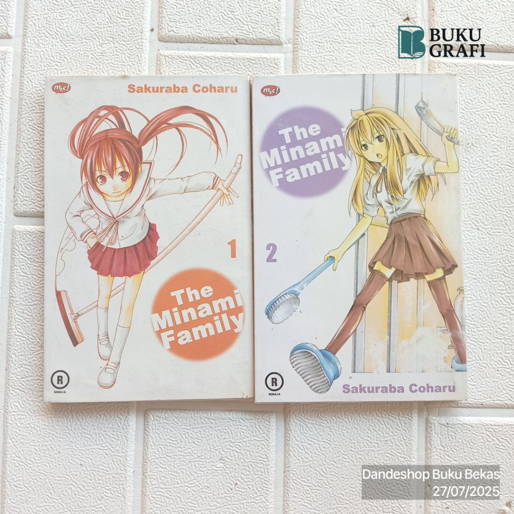 The Minami Family oleh Sakuraba Coharu - Komik Bekas Preloved Original Cabutan