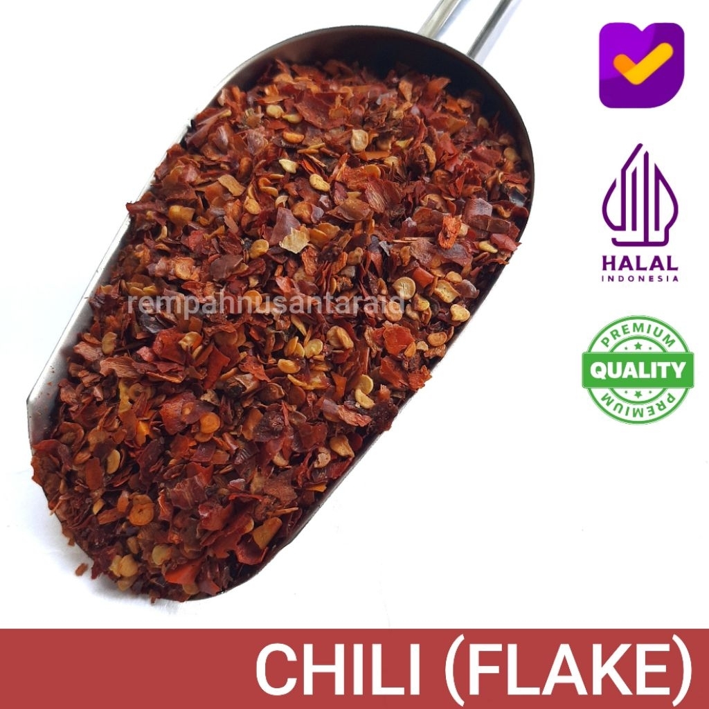 

Chili Flake (cabe kering cacah) Kualitas Export