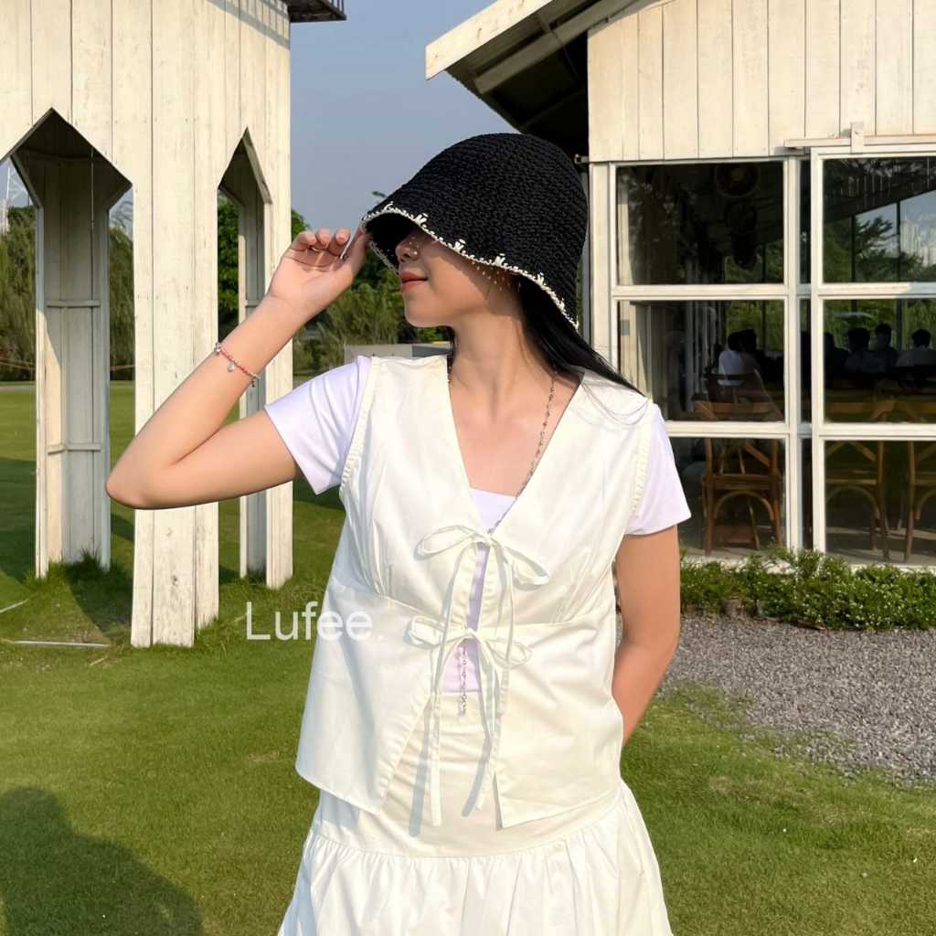 JENNY VEST | Vest tali pita | Vest wanita | Lufee.