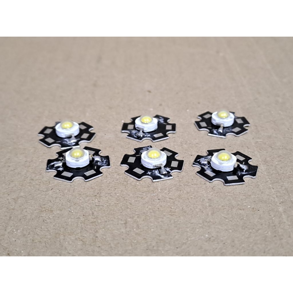 Lampu Led HPL 3 watt putih 3 ~ 3,7 Volt Promo .