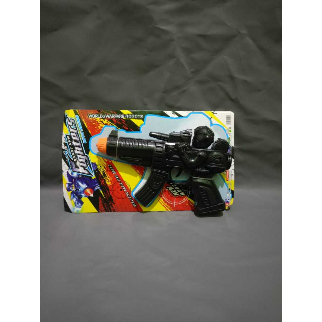 Mainan Tembak-Tembakan dengan Suara yang Menarik