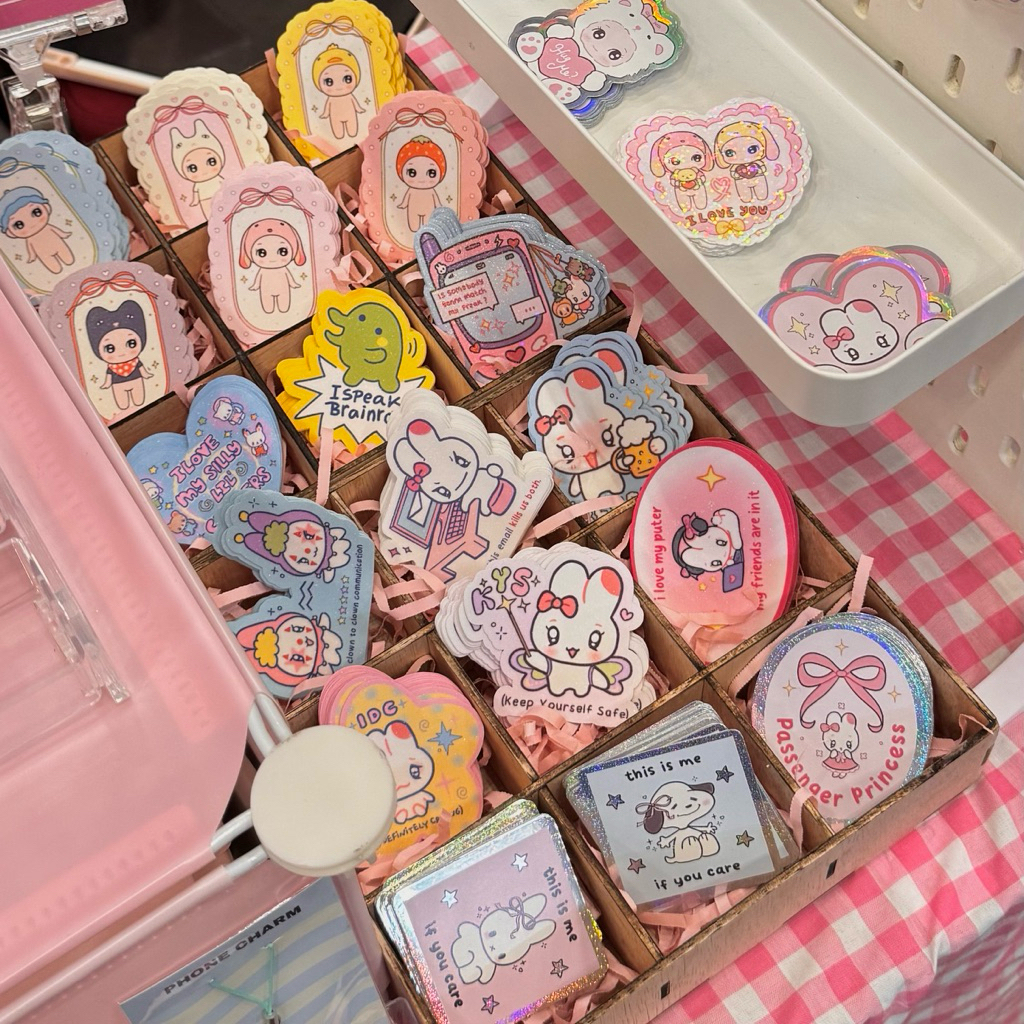 

[HONTOKKI] Various Die Cut Stickers