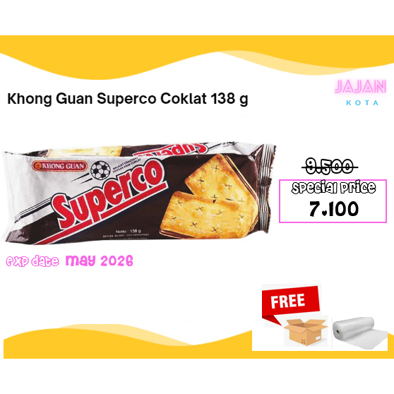 

Khong Guan Superco Coklat 138 g
