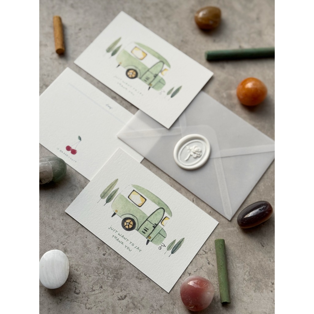 

Camping Van postcards