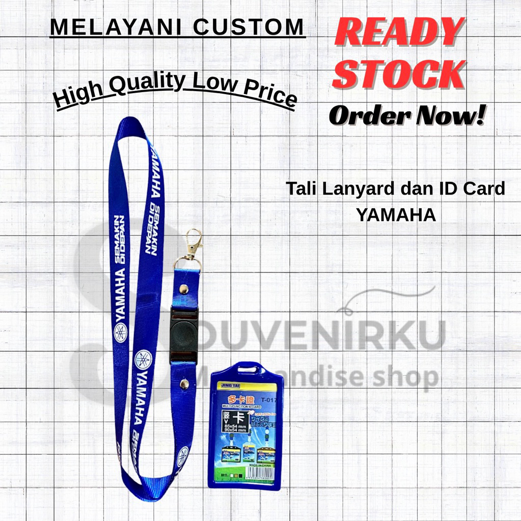 

Tali Lanyard + ID card Logo YAMAHA