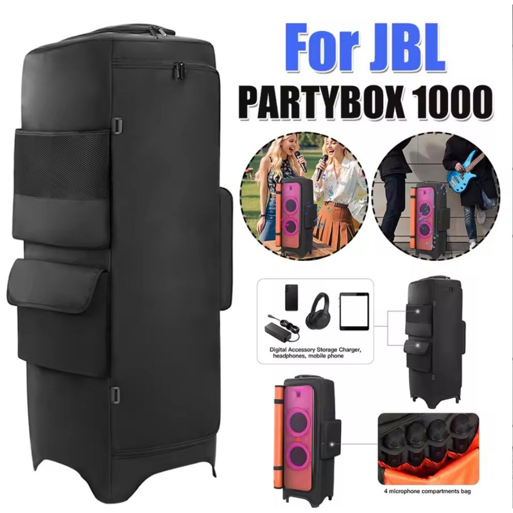 Tas untuk pengaman speaker jbl party box 1000 softcase speaker jbl party box 1000 tas speaker custom