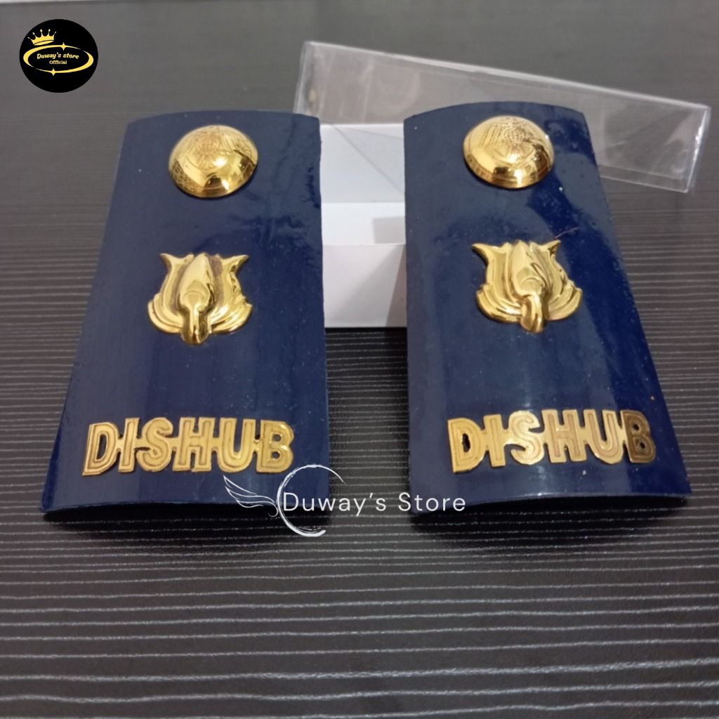 PANGKAT DISHUB KUNINGAN GOL 3D - PANGKAT DISHUB BRASO 3D