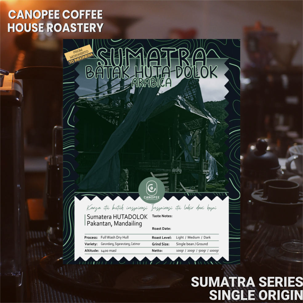 

Arabika "Sumatra Batak Huta Dolok" - Roastbeans single Origin Coffee