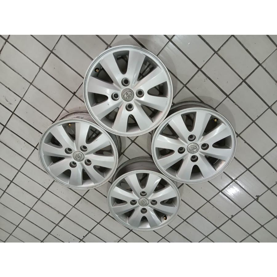 VELG MOBIL BEKAS STD AVANZA R15 PCD 4X114,3 BUAT XENIA AVANZA LIVINA EVALIA