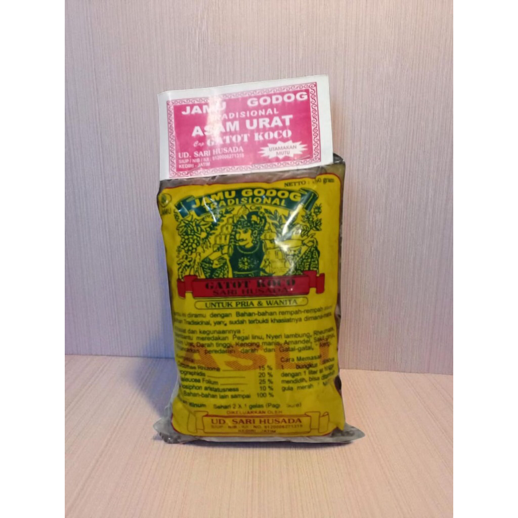 Jamu Godok asam urat asli gatot kaca