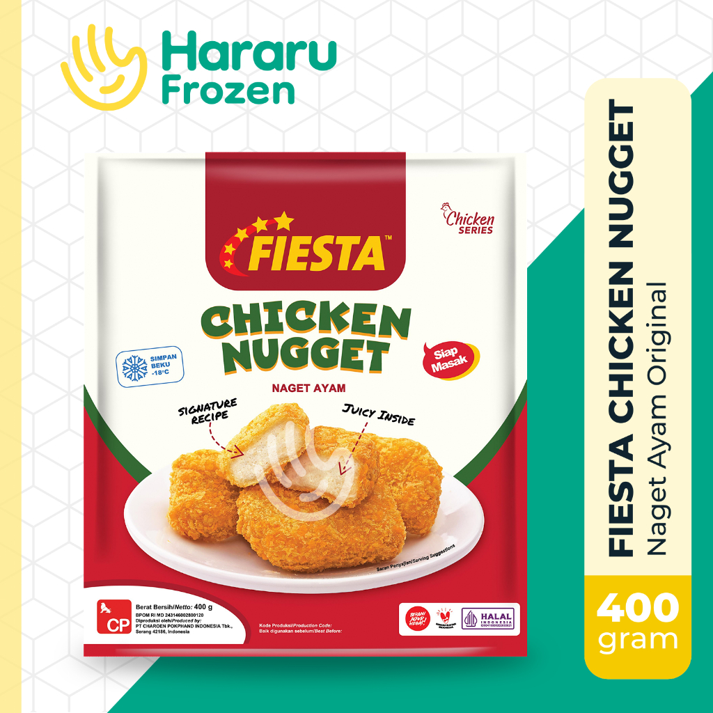 

FIESTA Chicken Nugget Naget Ayam 400 gram