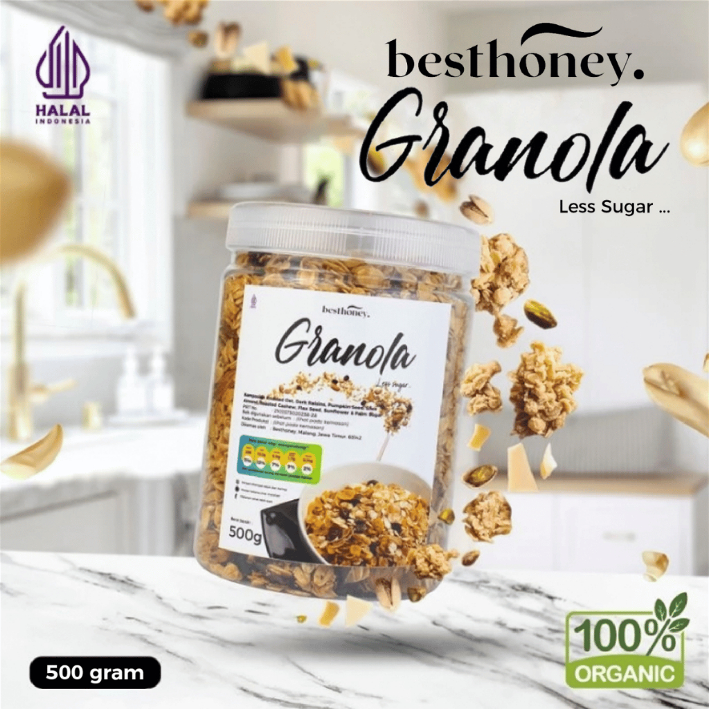 

Best Honey Granola Sereal Sarapan