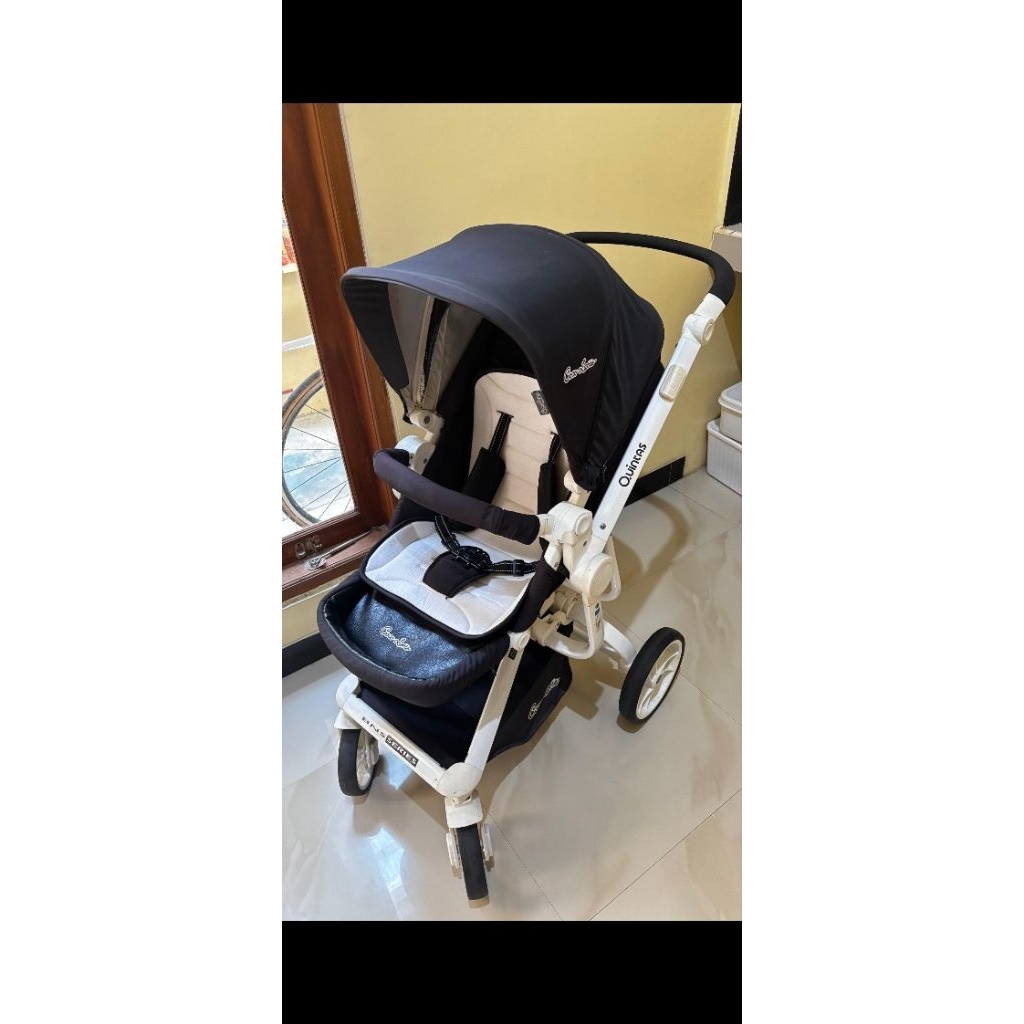 Stroller Cocolatte Quintas BNS -Black Preloved