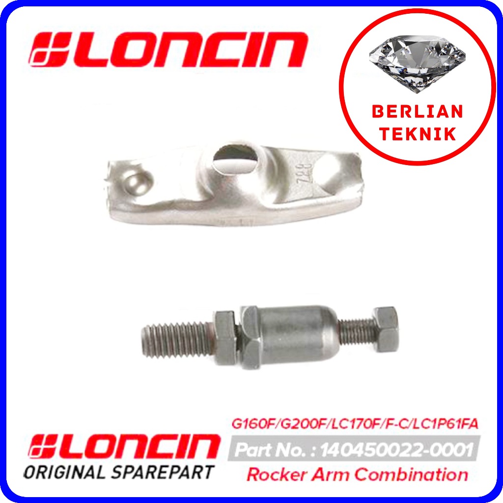 Valve Rocker Arm Combination Burung Piano Loncin G160F / G200F / LC170F / LC1P61FA