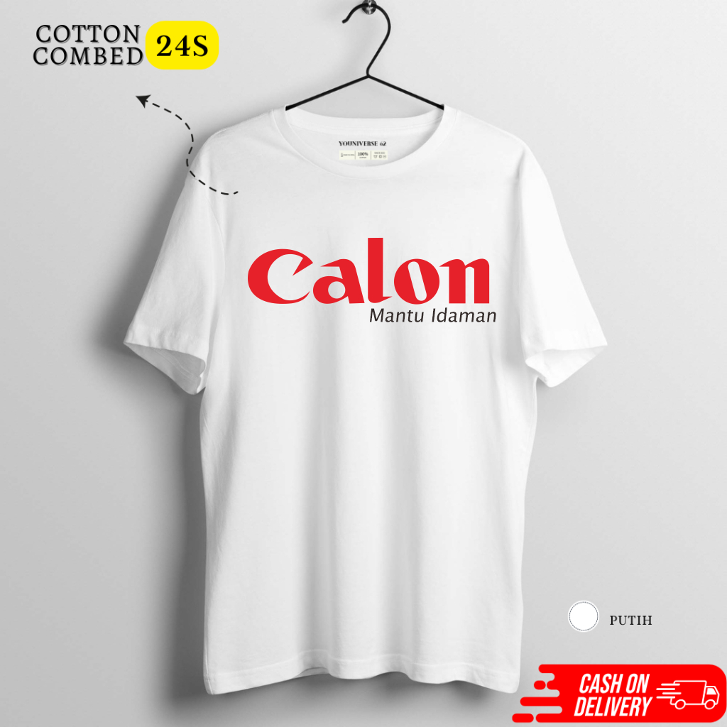 PROMO KAOS PLESETAN LOGO CANON LOGO LUCU / Kaos Plesetan Lucu Logo CANON