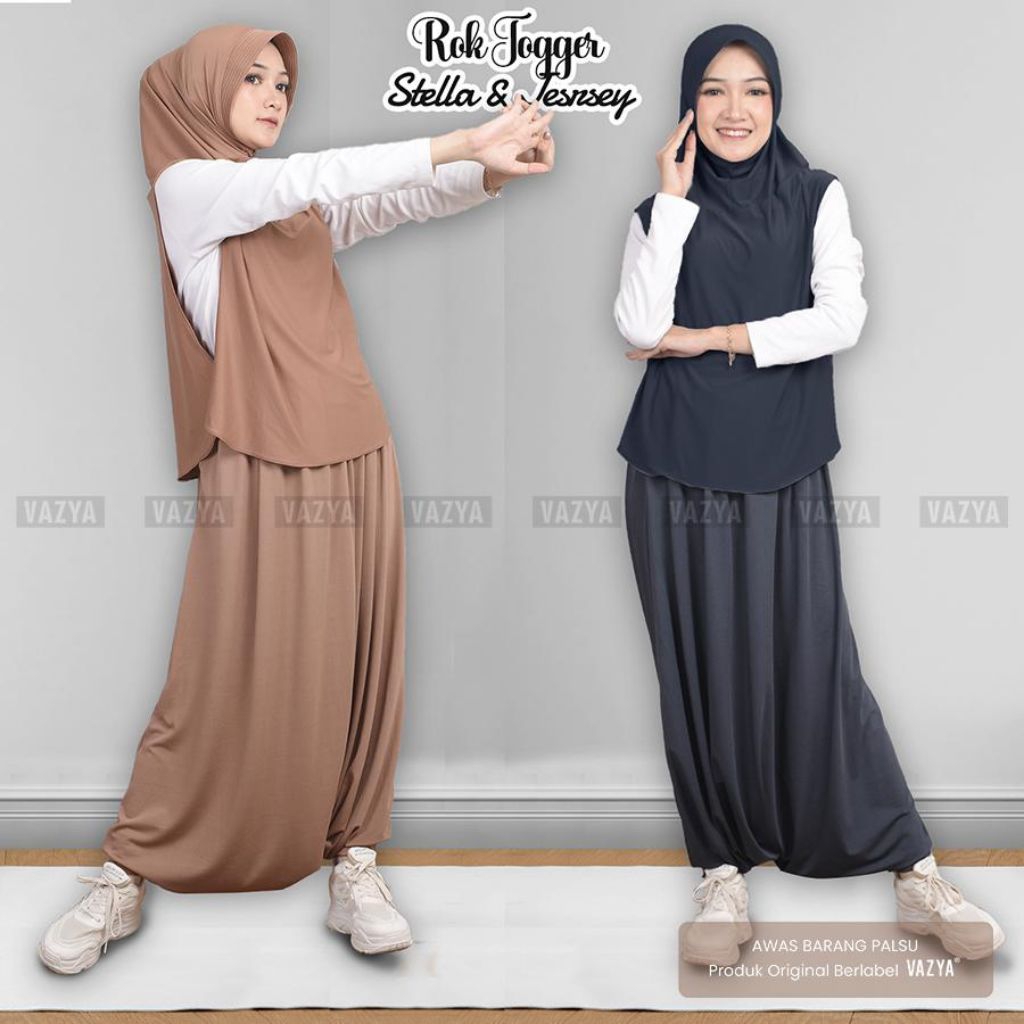 Rok Celana Joger Stella - Rocela Muslimah Terbaru Kekinian