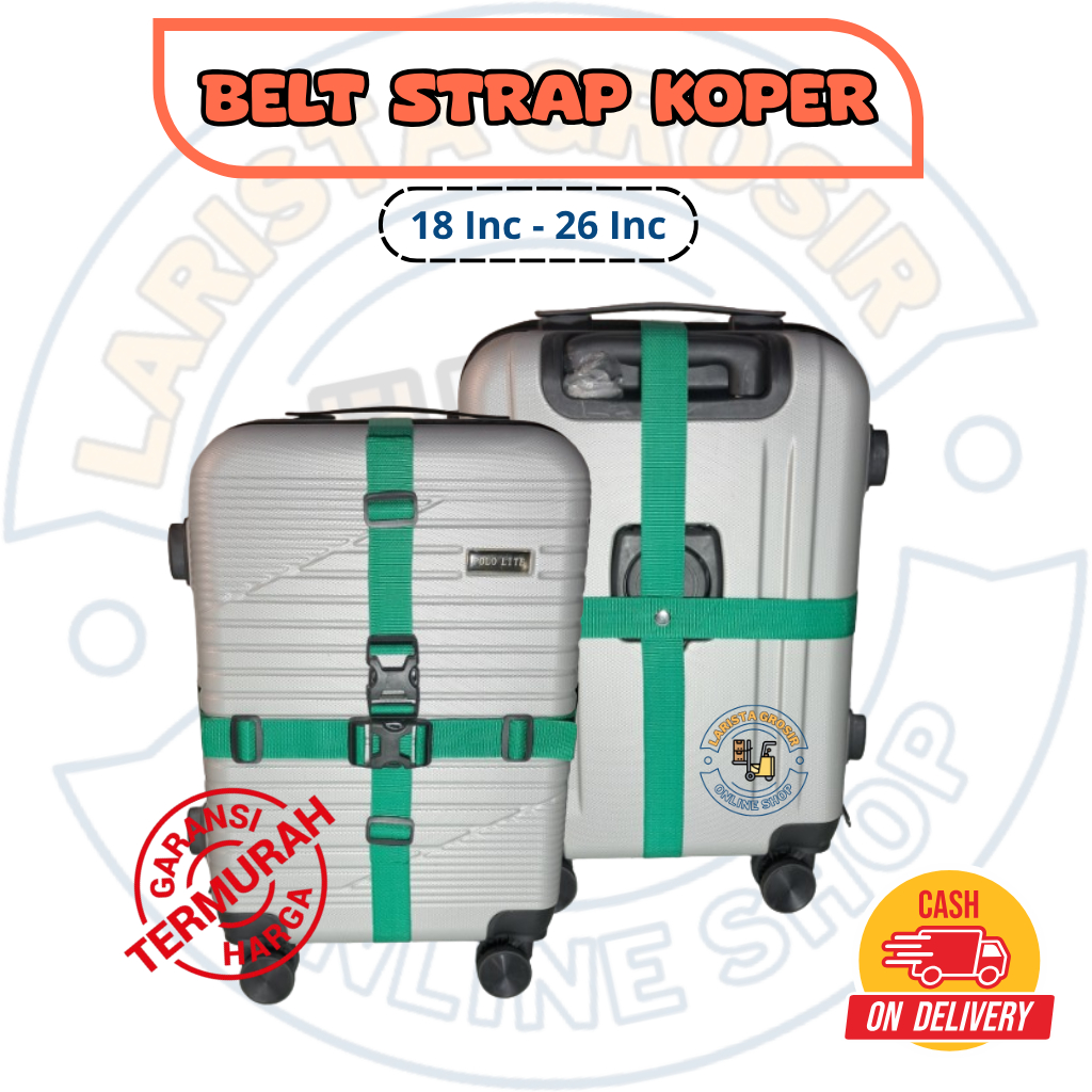 GROSIR Belt strap Koper / Luggage Strap / Sabuk Koper / Tali Pengikat Koper  / Tali Pengaman Koper /