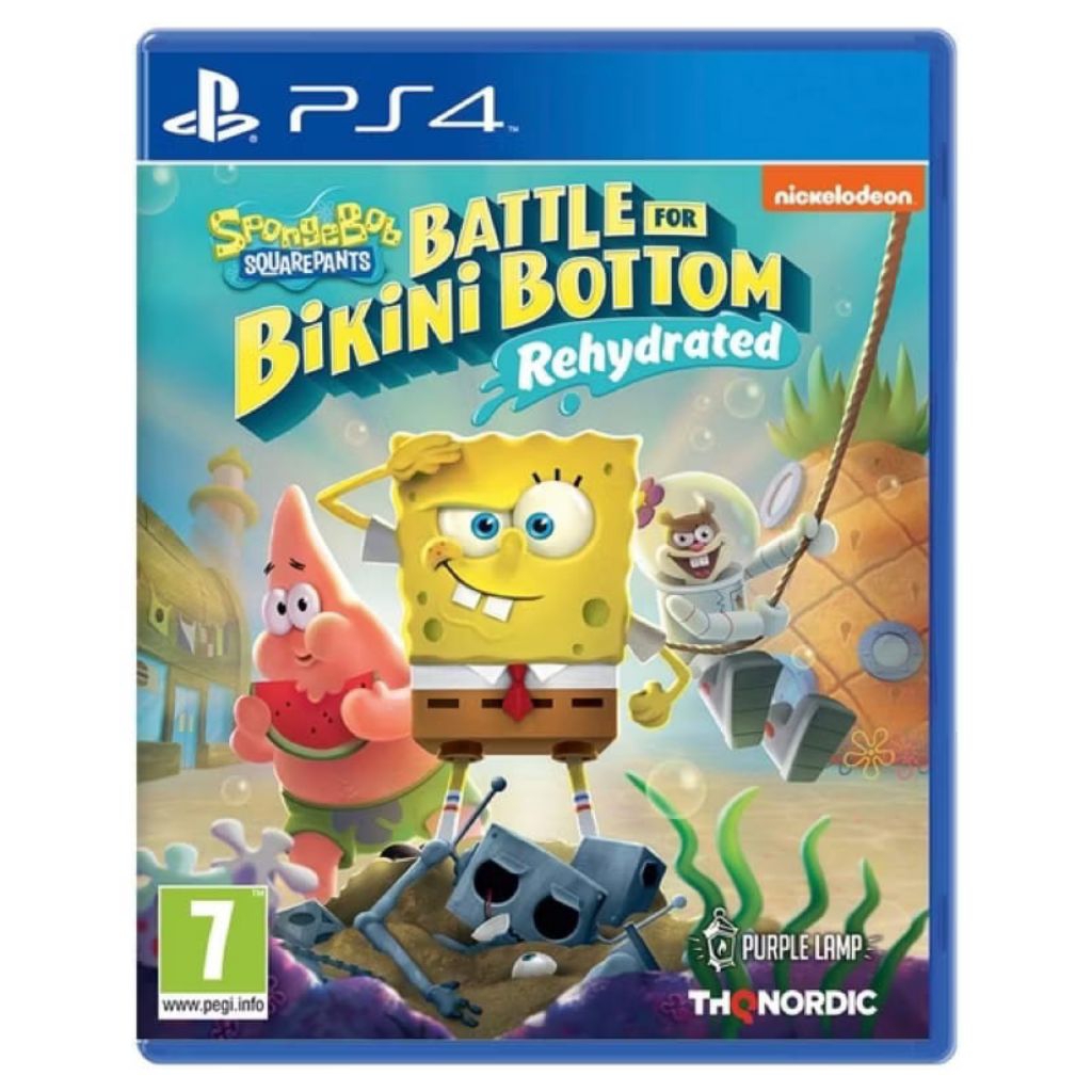 SpongeBob SquarePants: Battle for Bikini Bottom - Rehydrated (PS4 & PS5) Full Game Digital Download