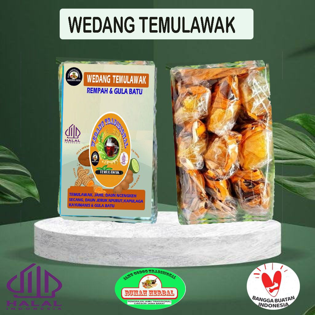

Wedang Temulawak komplit 10 bungkua