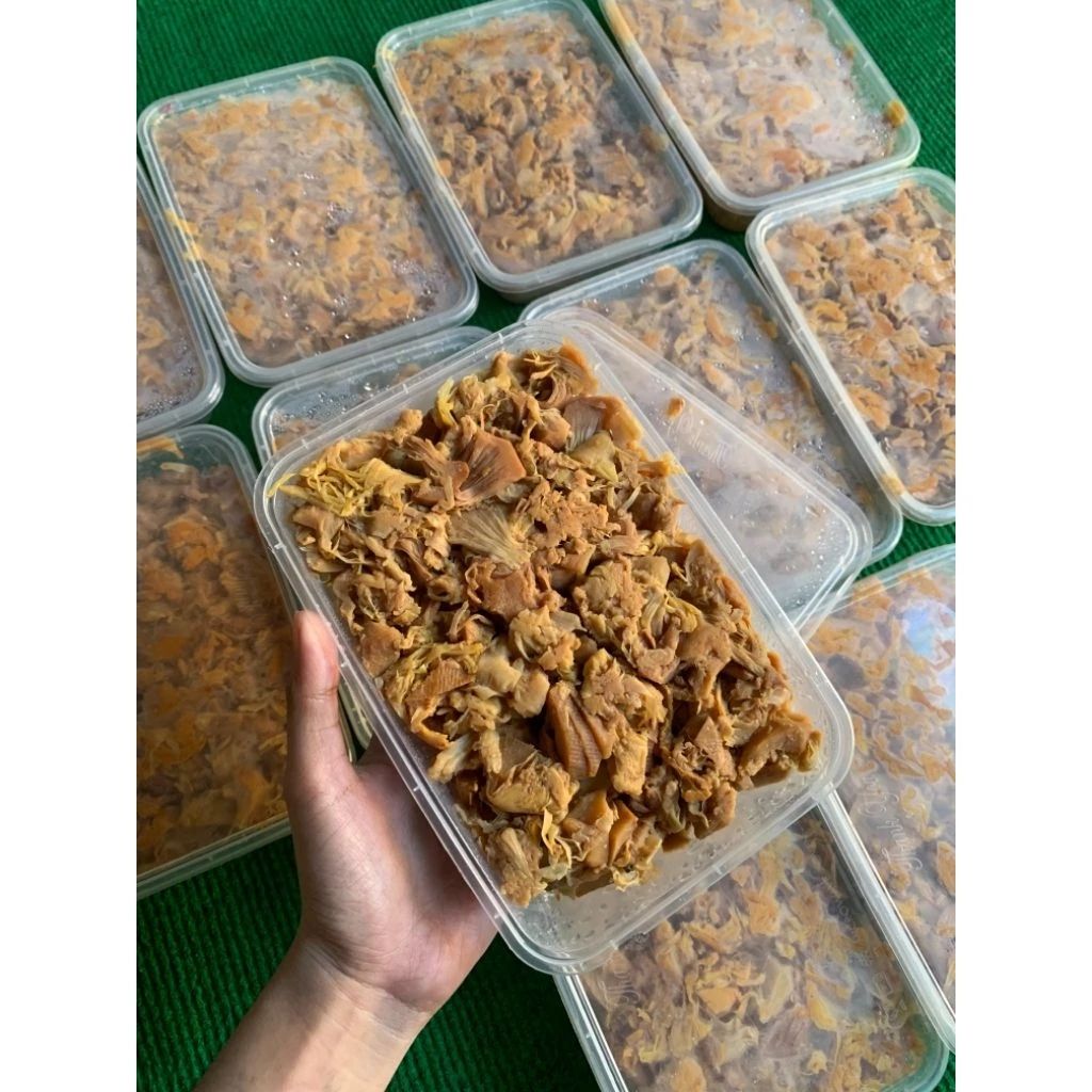 

Mandai Kulit Cempedak Kering | Olahan Tradisional Asli Kalsel