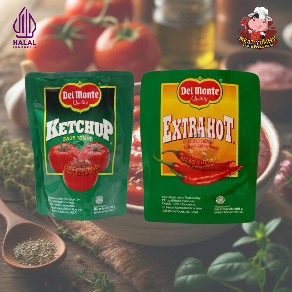 

Del Monte Saus Tomat | Extra Hot 250gram