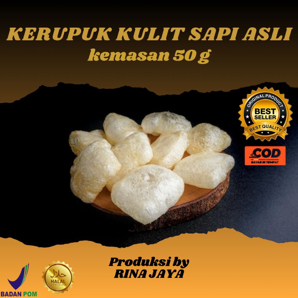 

HEMAT kerupuk kulit asli/rambak/dorokdok