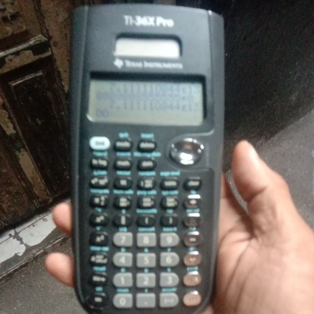 

Calculator-Texas, instrumen,TX-36XPro