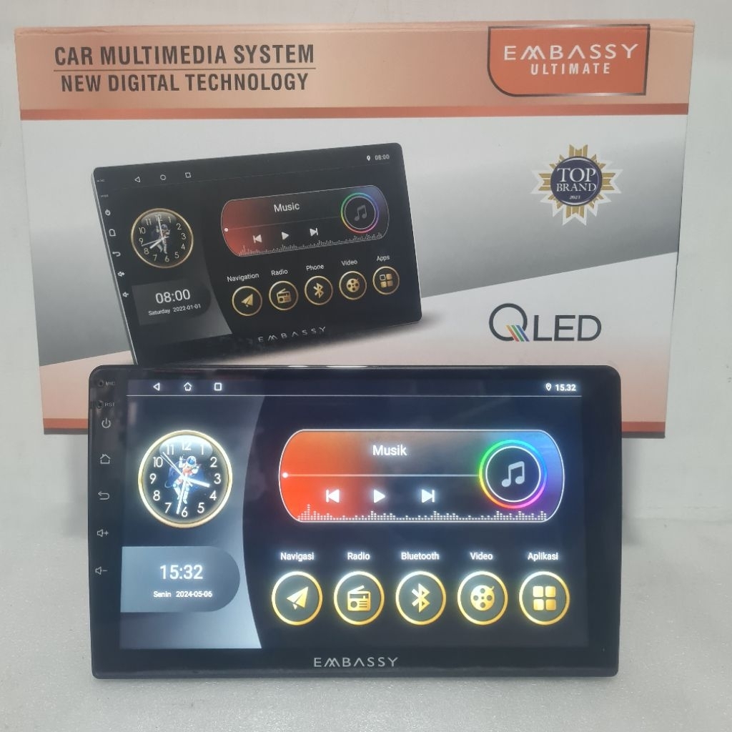 head unit Android 9 inch embassy ultimate