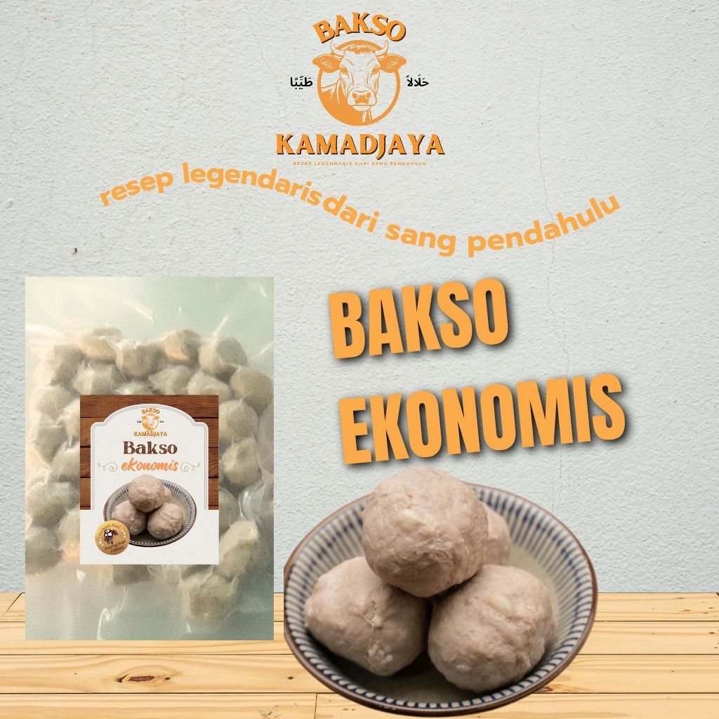 

Bakso Daging Ekonomis Kamadjaya Isi 25 Butir – Halus, Kenyal, dan Lezat
