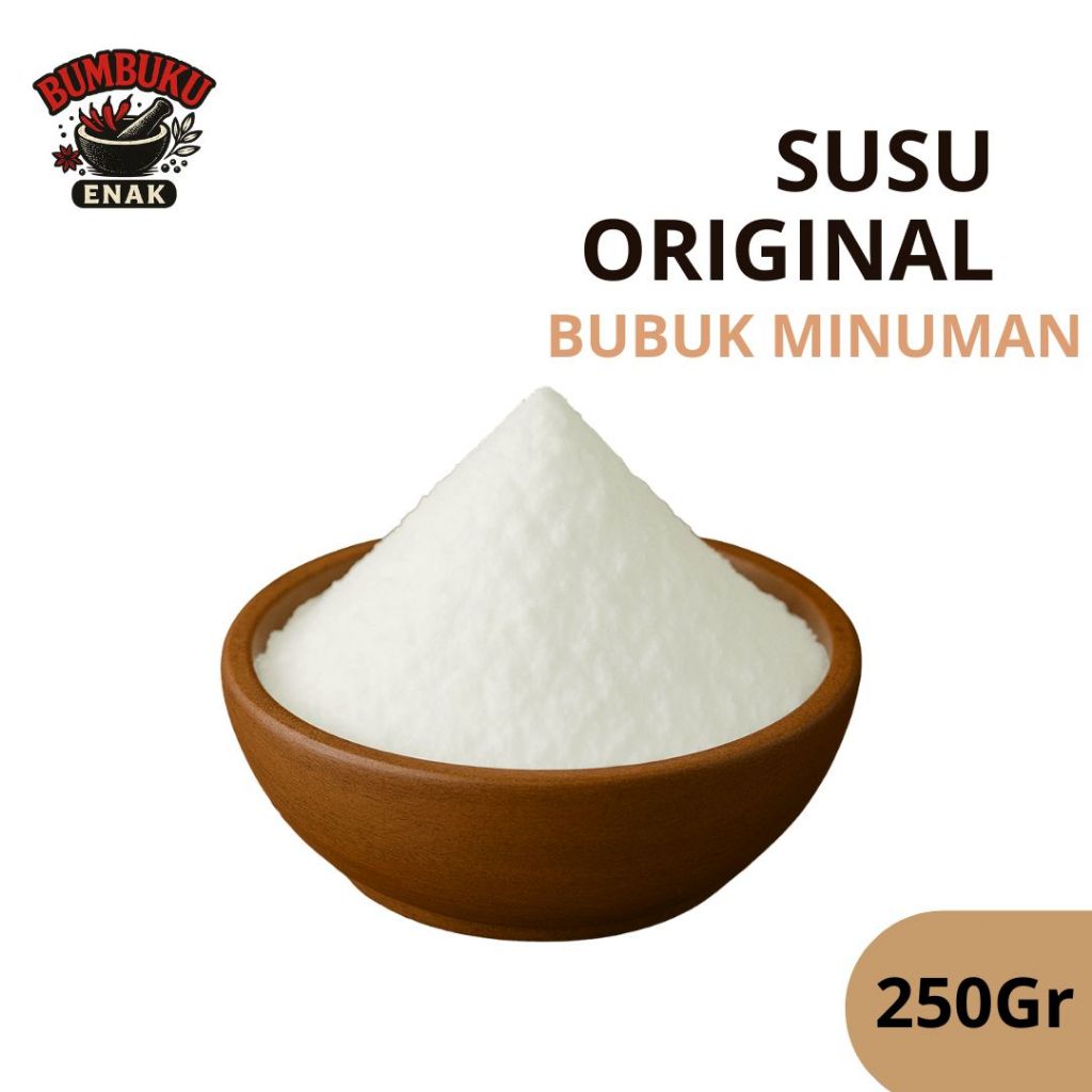 

Bubuk Minuman Susu Original 250gr – Rasa Creamy Lembut, Cocok untuk Jualan & Sajian Harian di Rumah