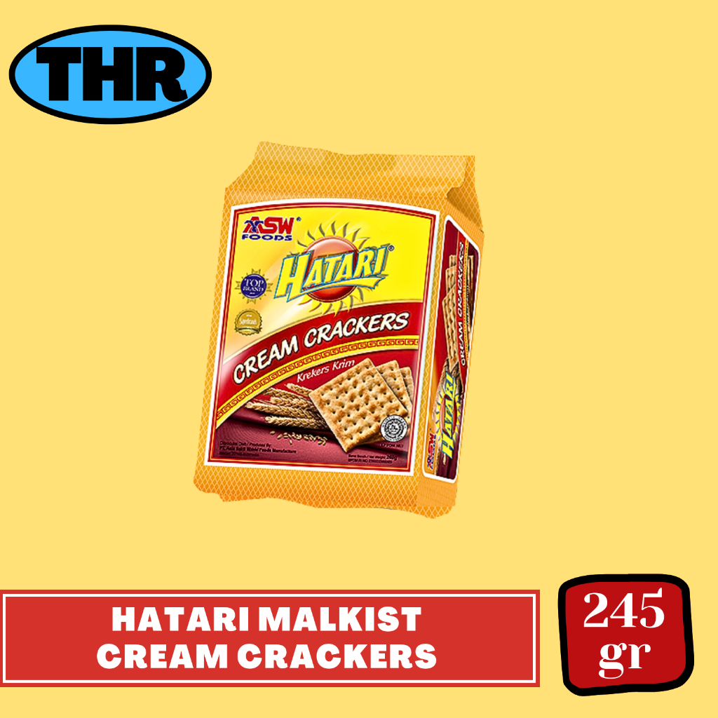 

Hatari Biskuit Malkist Cream Crackers 245gr