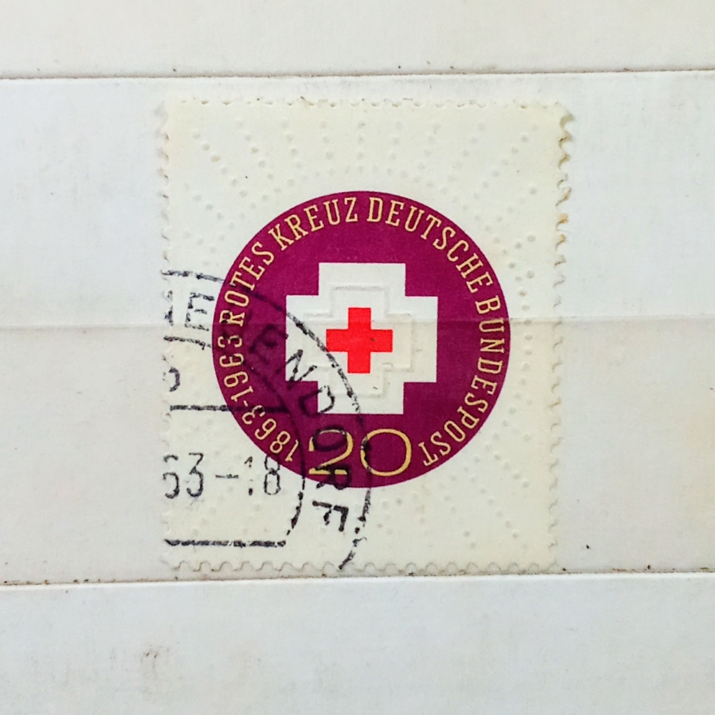

Prangko Koleksi Filateli Jerman 1963 100th Anniversary of Red Cross