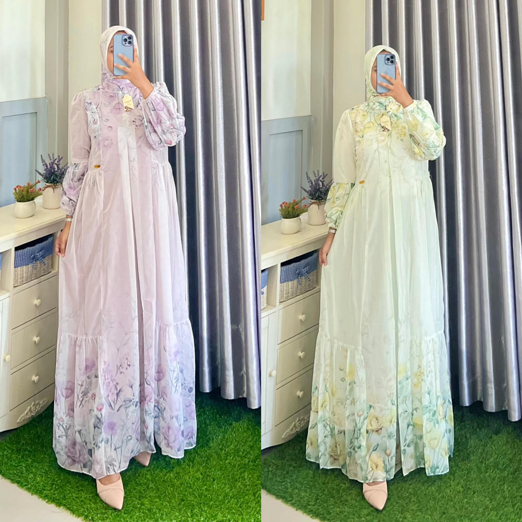 AYANA DRESS MOTIF SET HIJAB