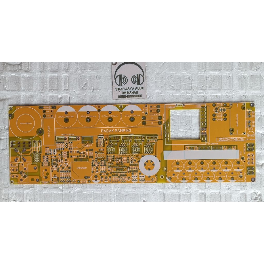 pcb smps full bridge pfc 4500 watt for audio baca deskripsi