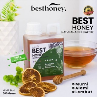 

Best Honey - Madu Asli 100% - Madu Murni - Madu Multiflora Original Natural 500gr
