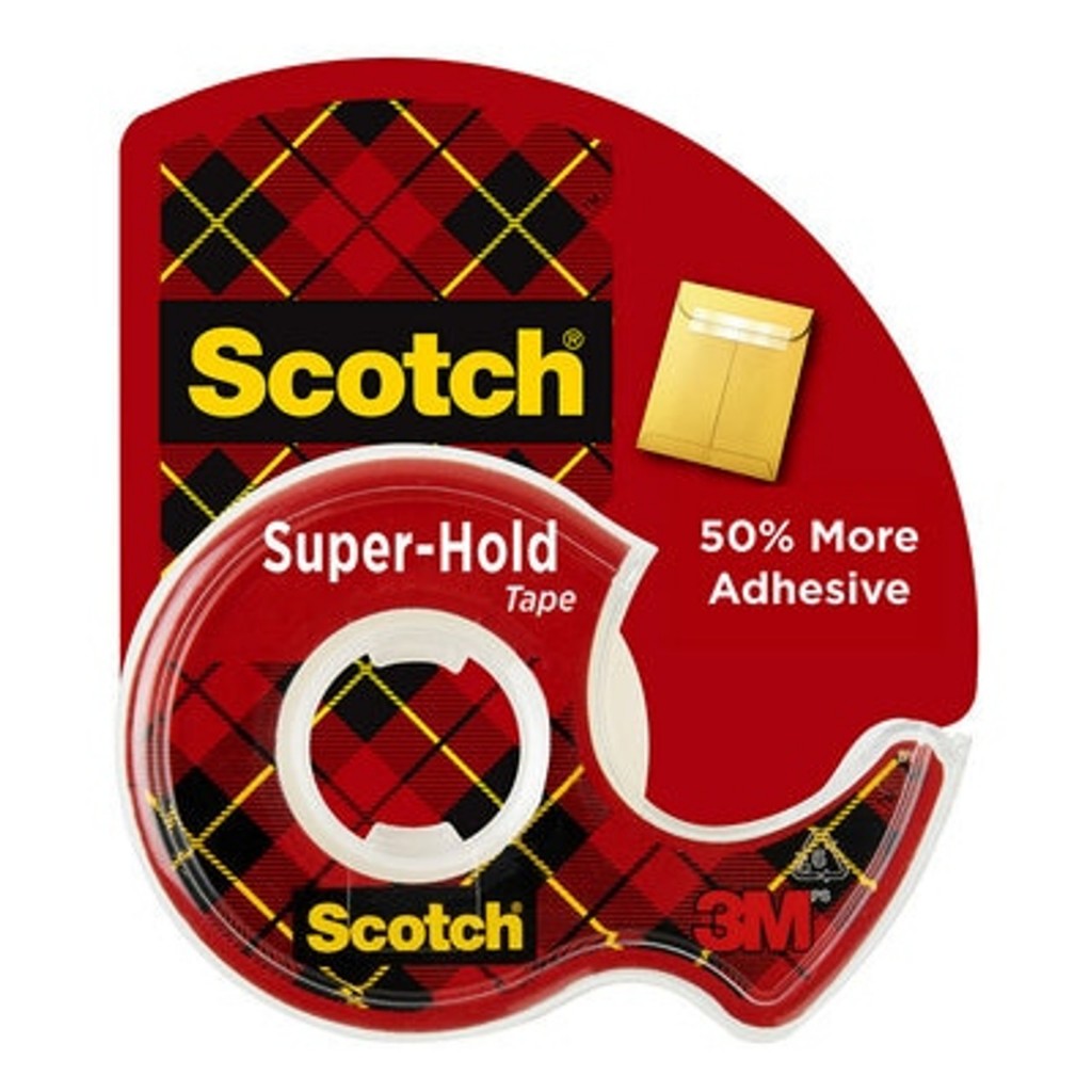 

3M SCOTCH SYPER HOLD 3/4 IN X 650 IN(18YD) CAT 198