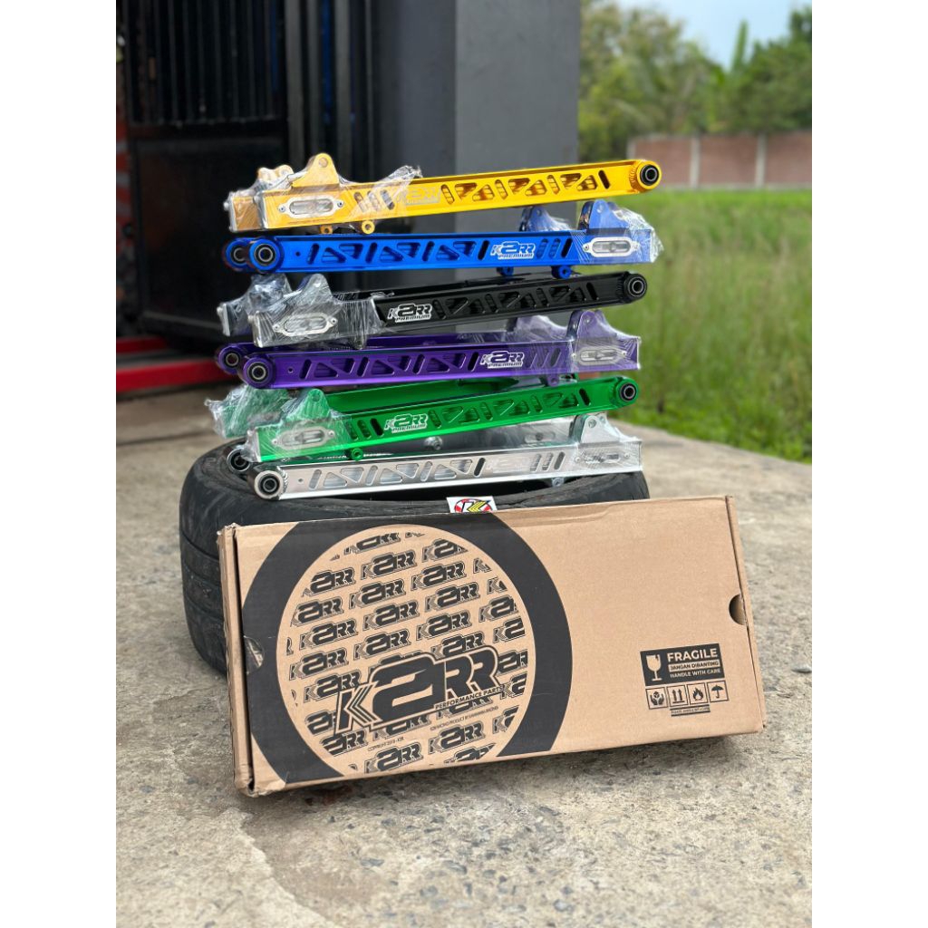 Swing arm lengan ayun K2RR/K2R kawahara coak kotak pnp jupiter z,Z1,Fiz r,cb gl mp tiger,herex dlln