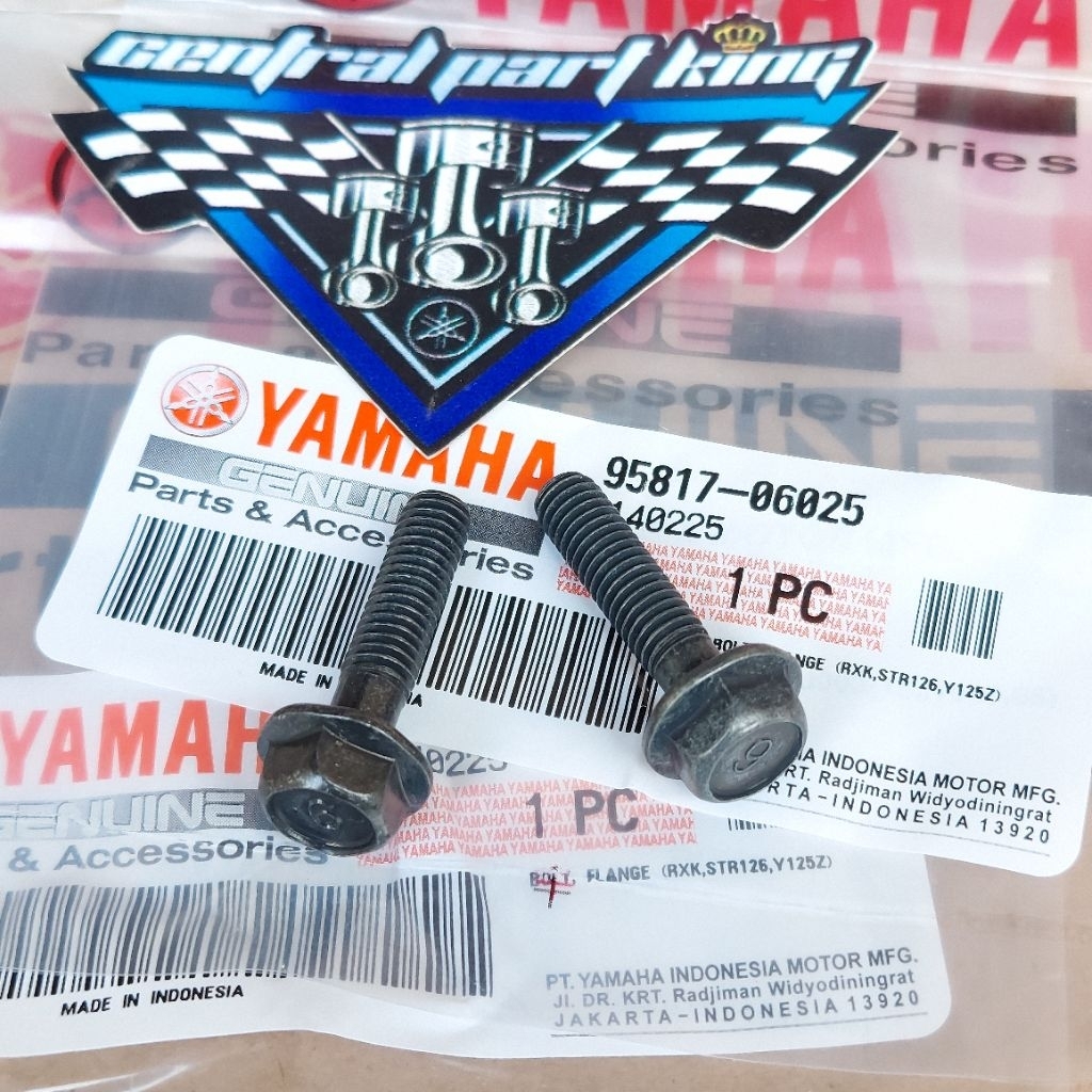 BAUT KLEM MASTER REM DEPAN RX KING, RXZ ORIGINAL YAMAHA YGP 95817-06025 / 95827 / 95807