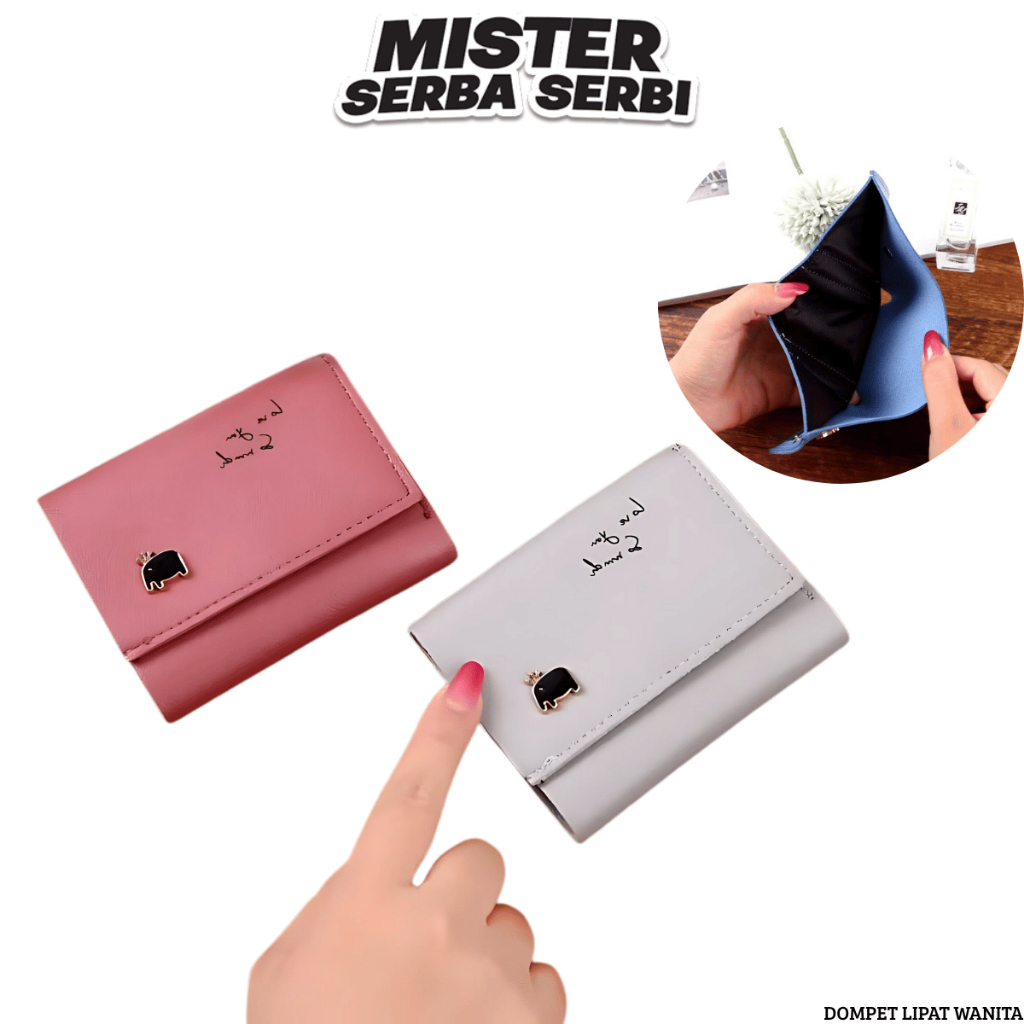 MSS DOMPET LIPAT WANITA AK1002 DOMPET WANITA MINI IMPORT REAL PICT