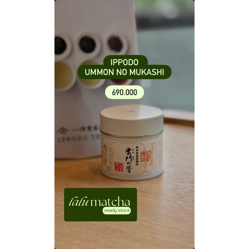 

MATCHA | IPPODO - Ummon No Mukashi | READY STOCK