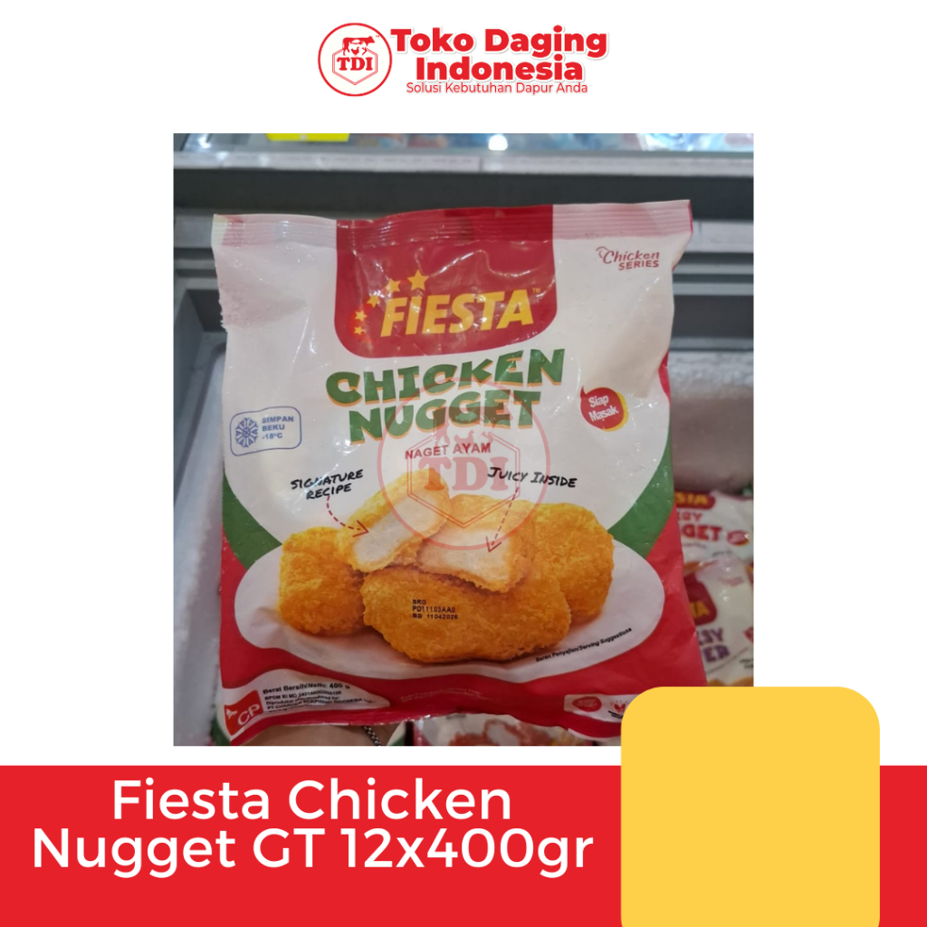 

Fiesta Chicken Nugget GT 12x400gr